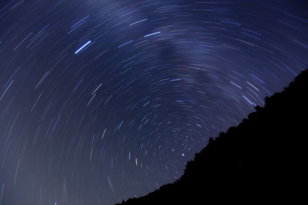 目ざしたのは北極星
