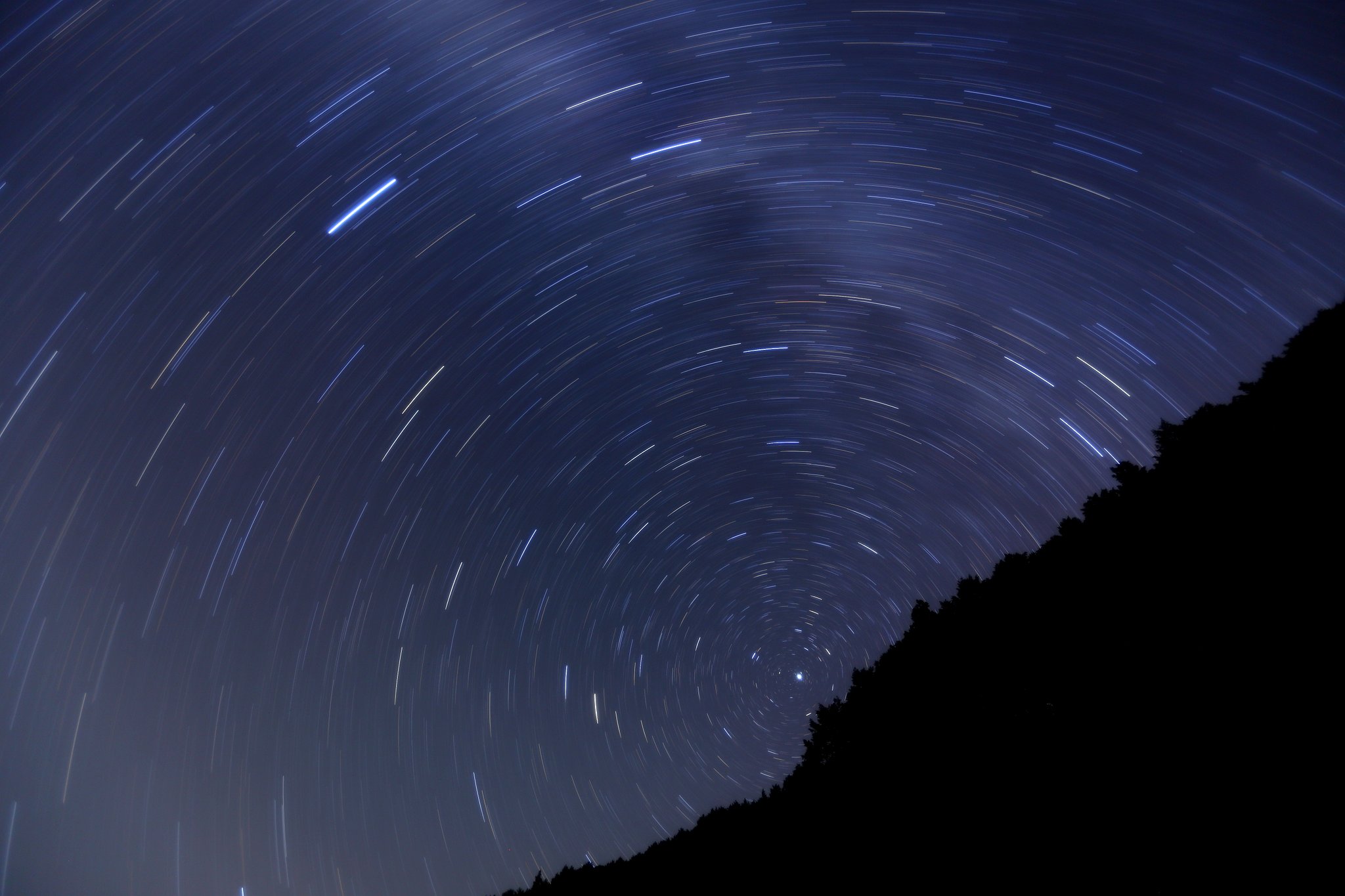 目ざしたのは北極星