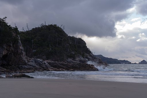 冬の日本海。