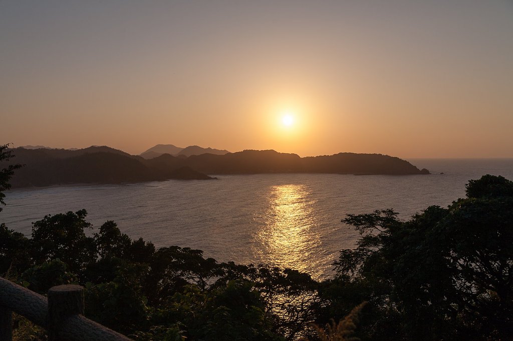 21日の夕焼け!