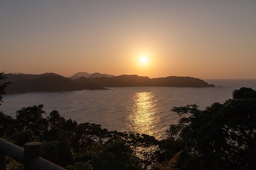 21日の夕焼け!