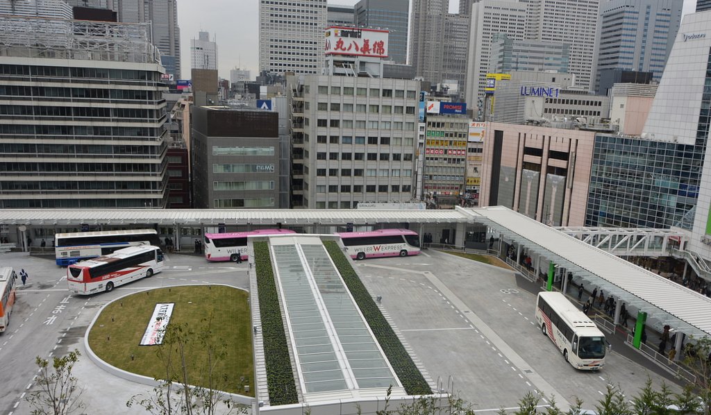 バスタ新宿俯瞰