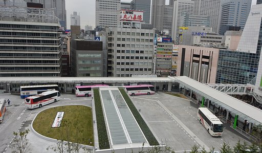 バスタ新宿俯瞰