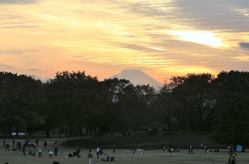 閉園30分前