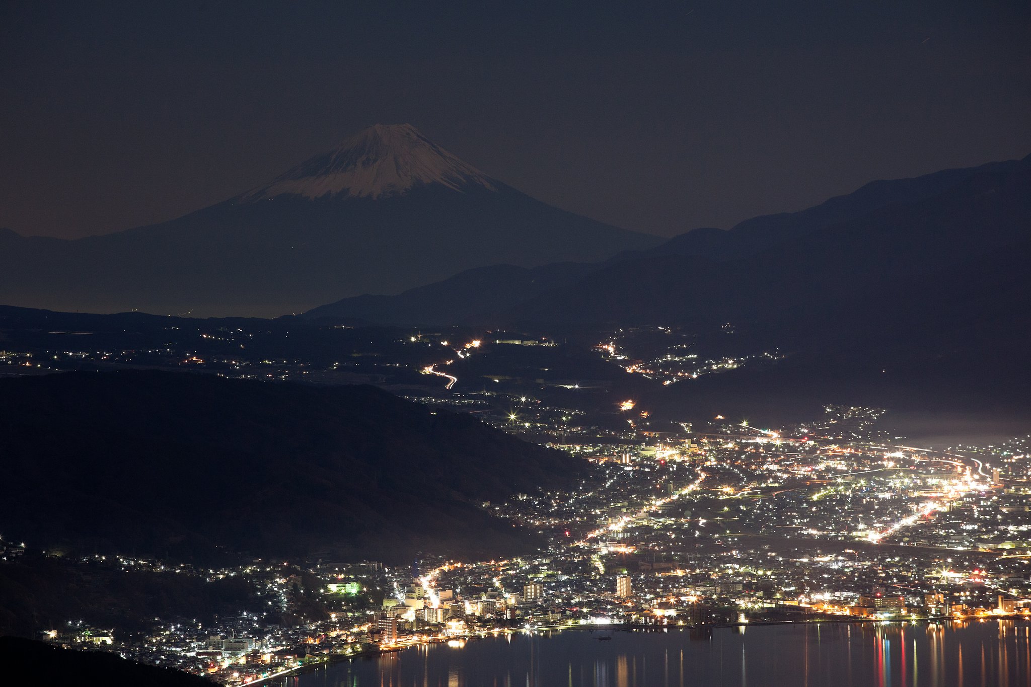 富士山にズームイン