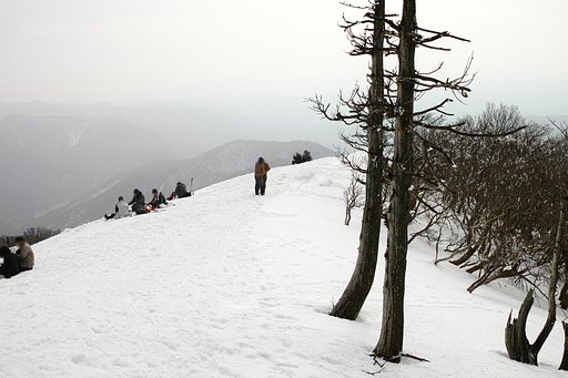 【今年の一枚】一月に雪山遊び