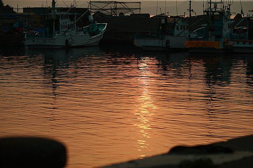 とても奇麗な夕焼けでした。