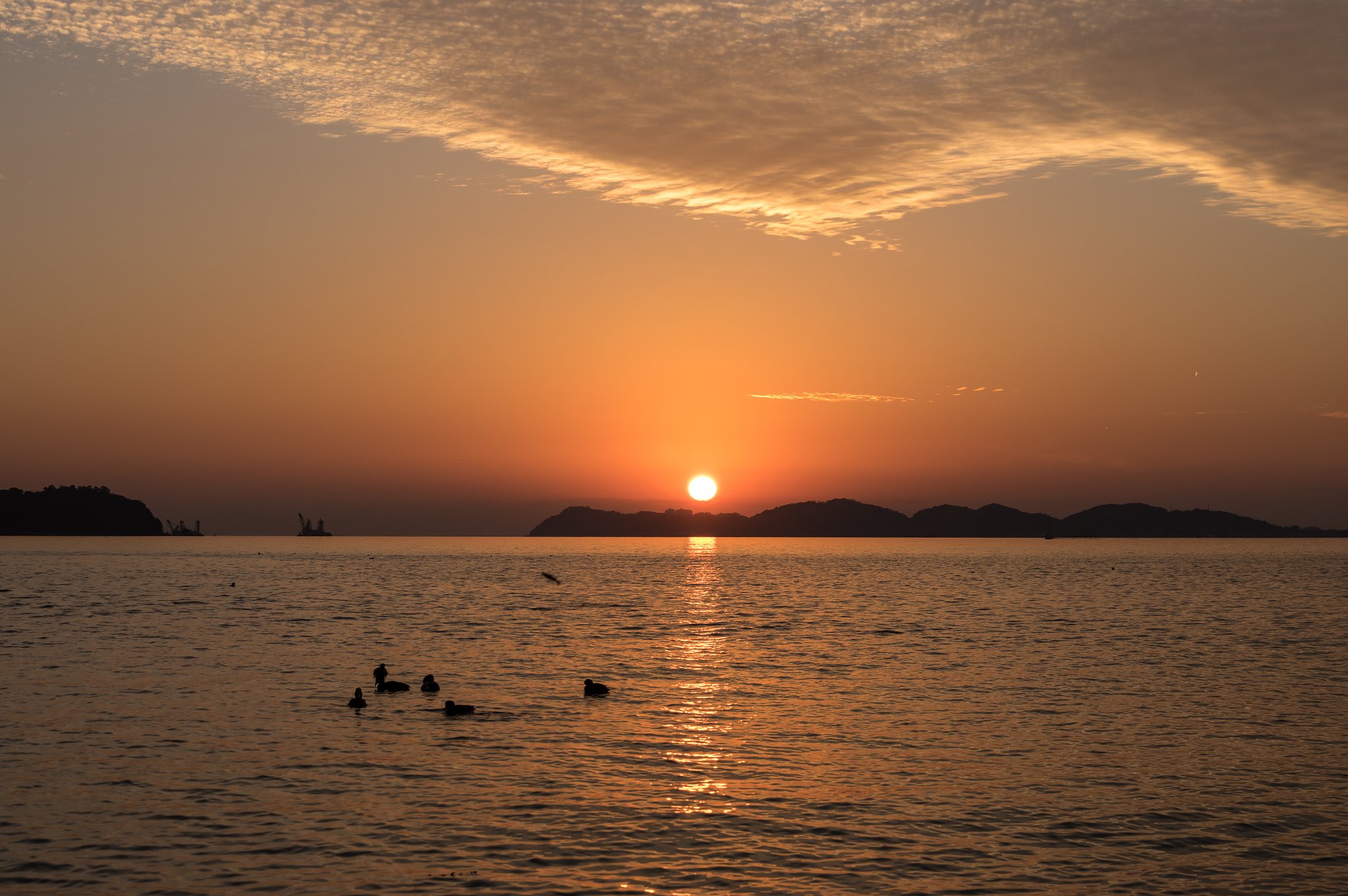夕日にJUMP!