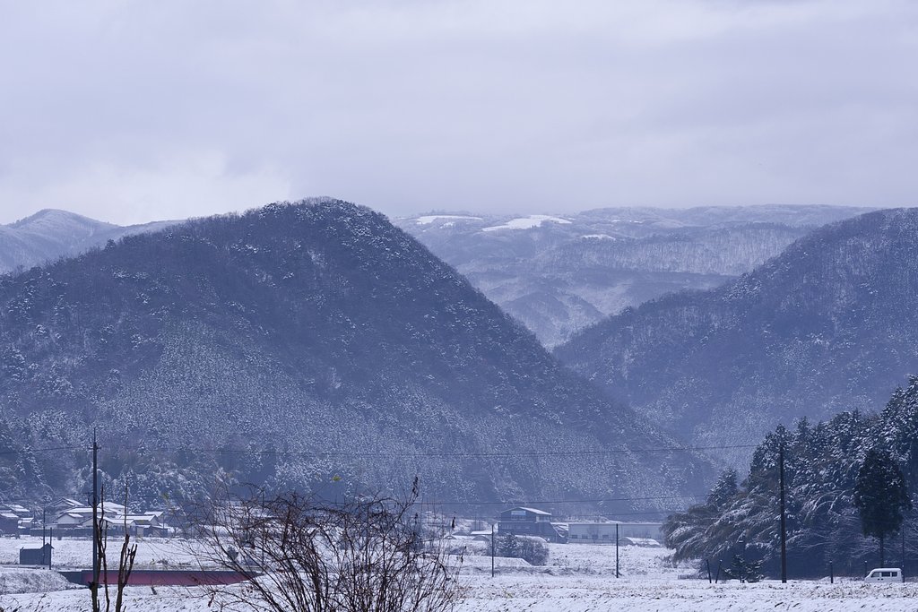 積雪が・・。