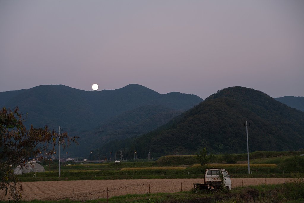 まん丸いお月様!
