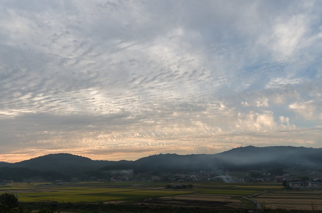 夕暮れ