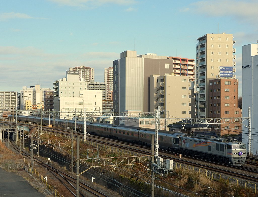 大晦日の上り寝台特急カシオペア