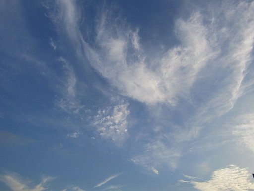 真夏の空＆白い雲