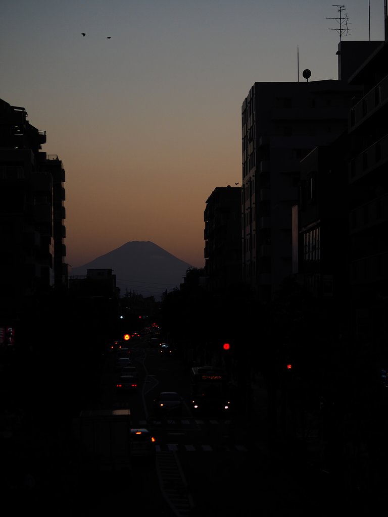 静かな夕暮れ