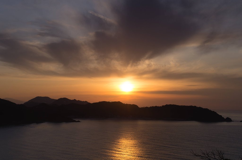 夕焼け-1。