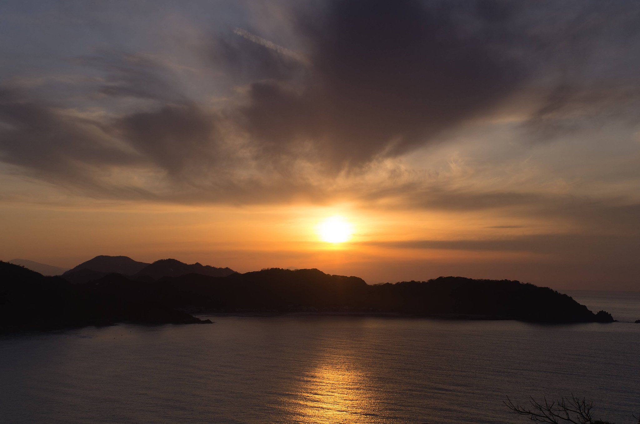 夕焼け-1。