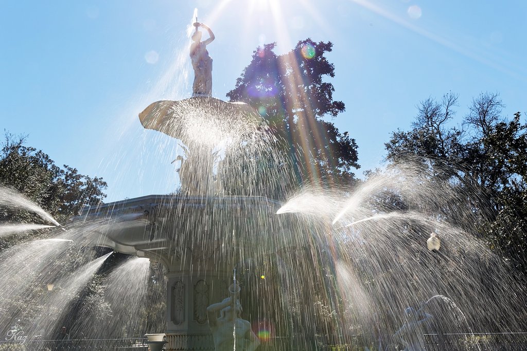【キラキラ】噴水