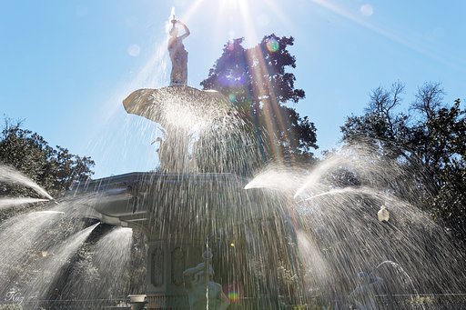 【キラキラ】噴水