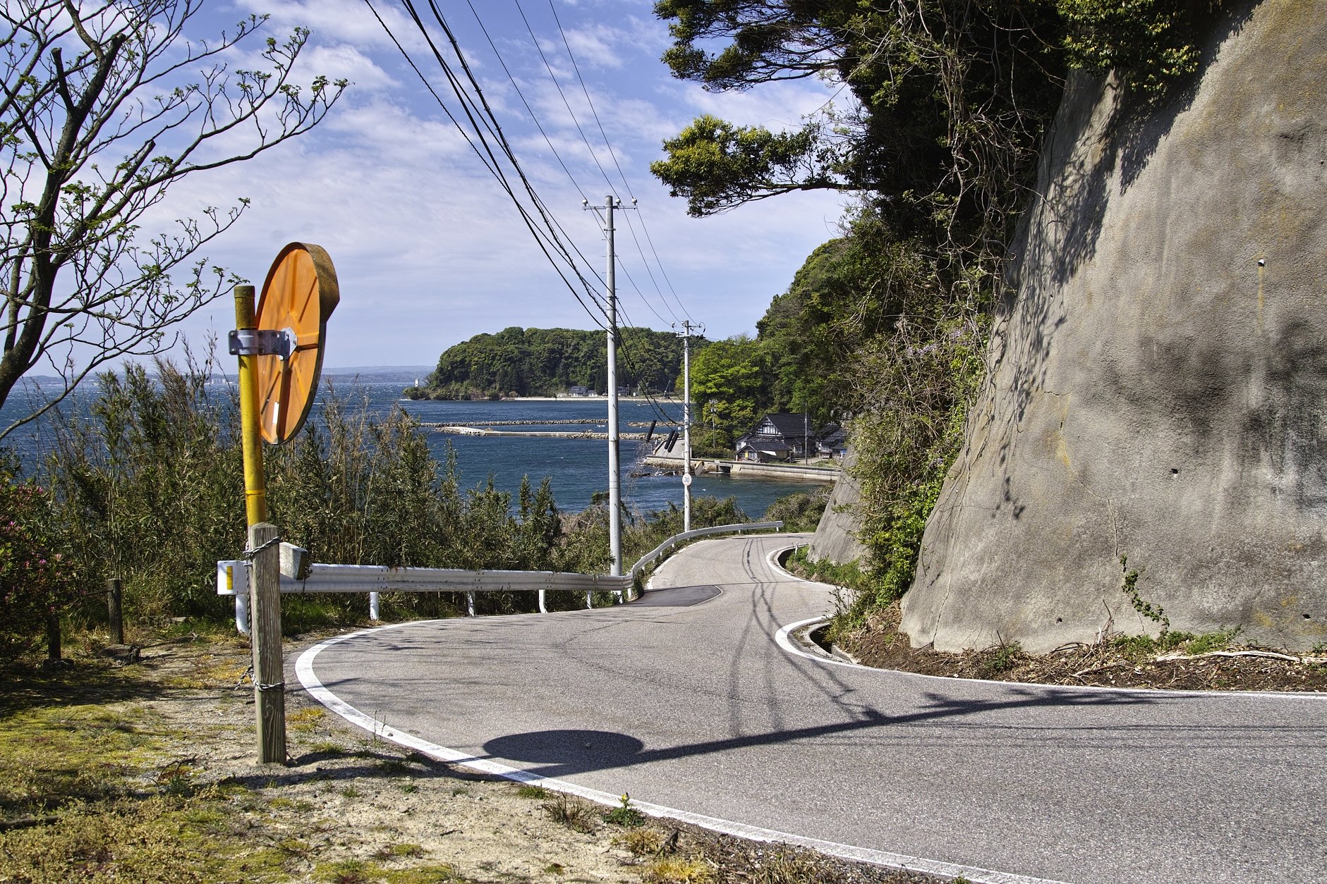 能登島　野崎の海岸
