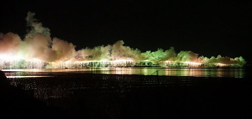 諏訪湖の花火