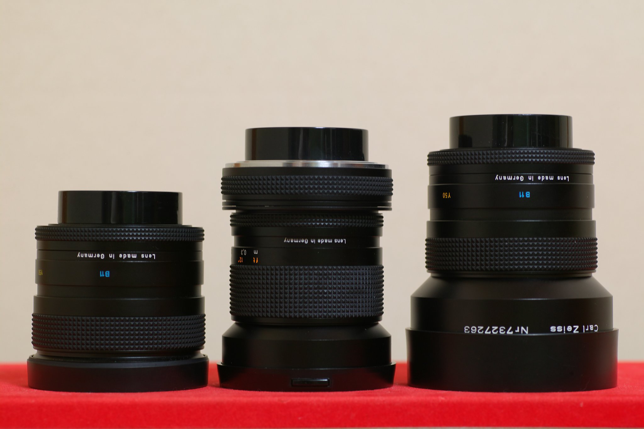 Y/C（ヤシカ・コンタックス）レンズの製造国表示
