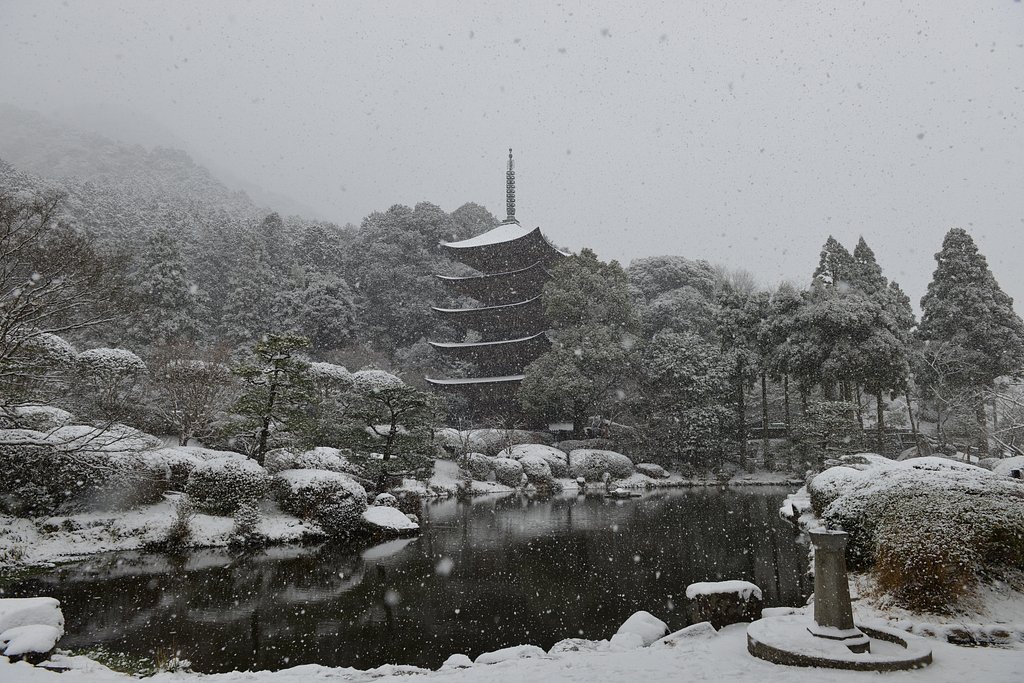 山口県瑠璃光寺五重塔
