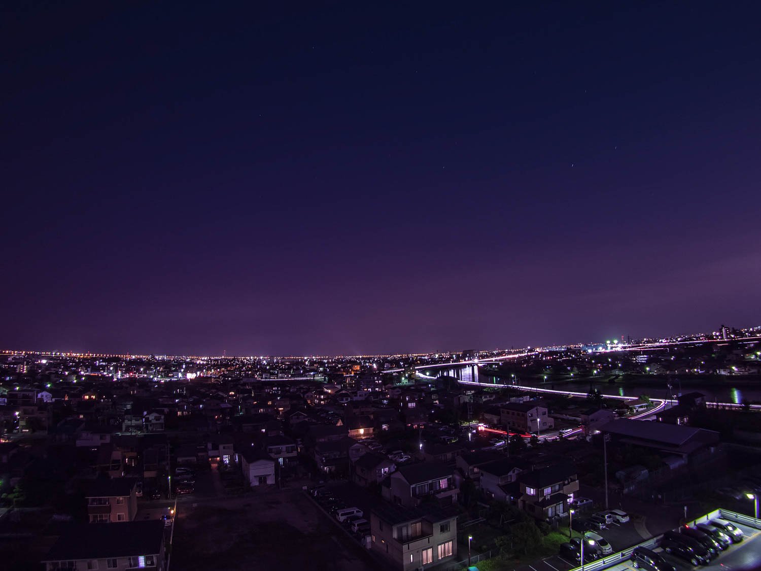【Purple】夜景てすと