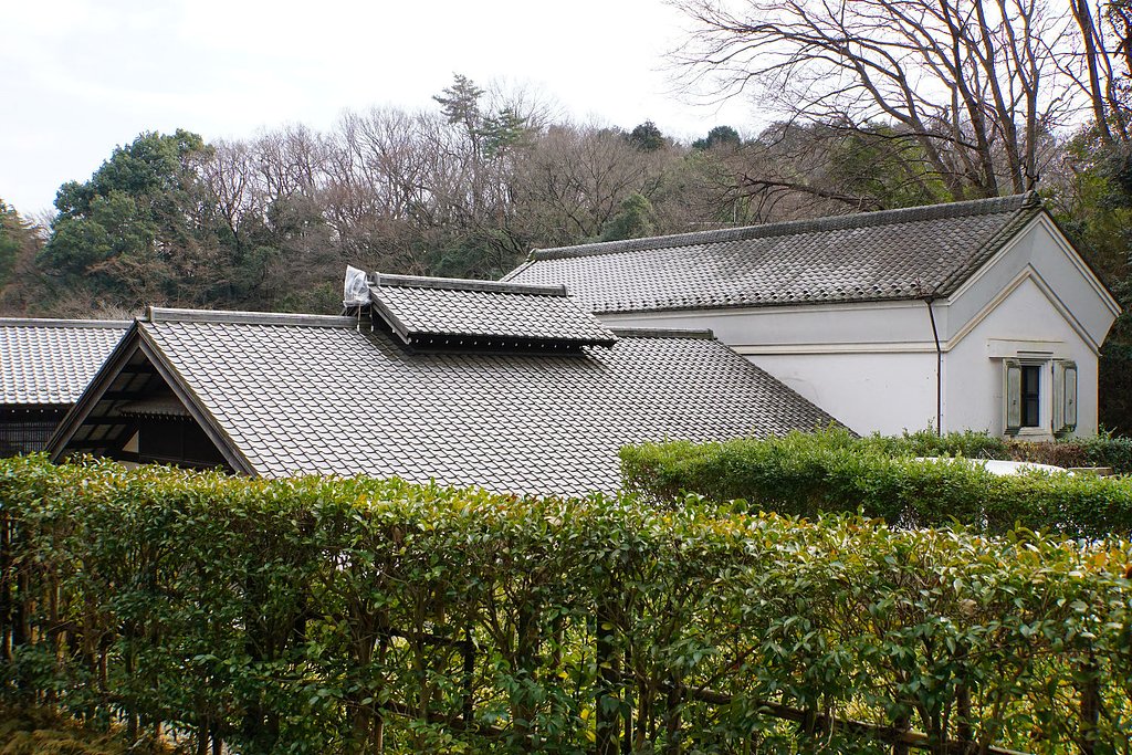 うだつのある屋根