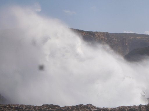 【動感】波と飛沫で