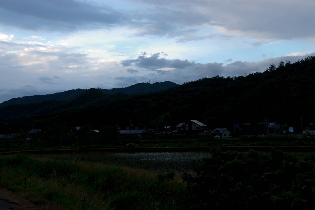 雨の降る前!