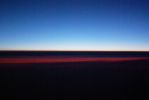 【天】成層圏の夜明け