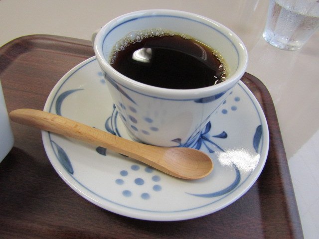 コーヒータイムです楽な仕事ですな　毎度おおきに