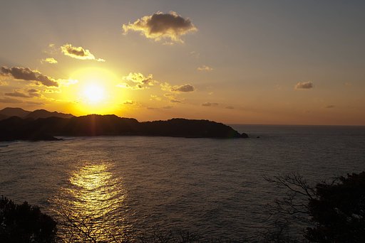 黄金色の夕焼け-1