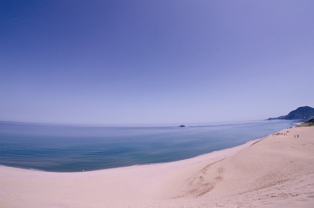空、海、砂丘。