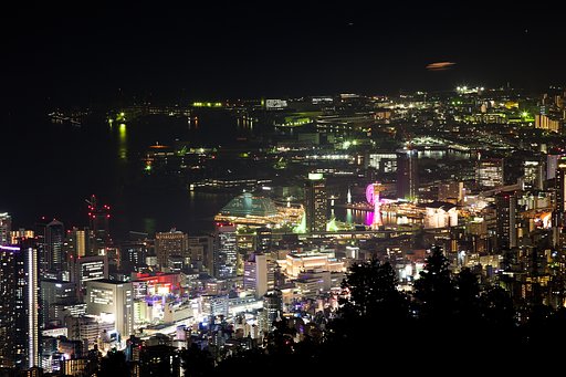 神戸元町方面夜景