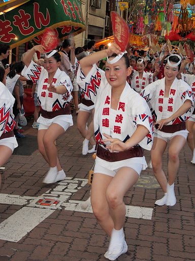 【暑】暑さ吹っ飛ばせ！、阿波踊り