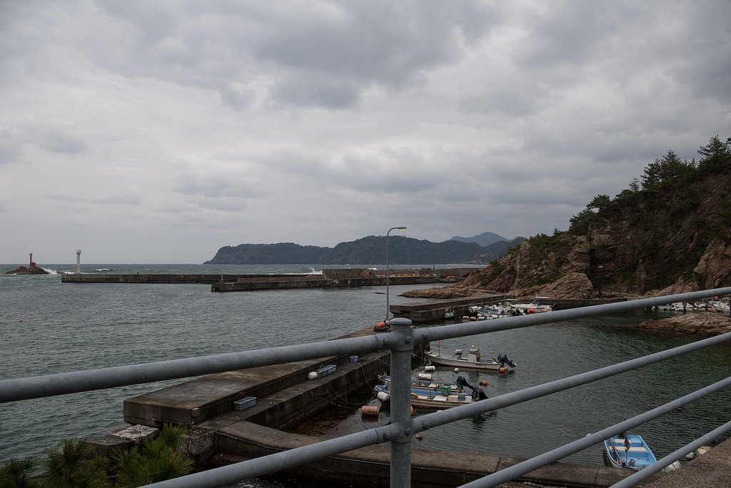 浦富港。