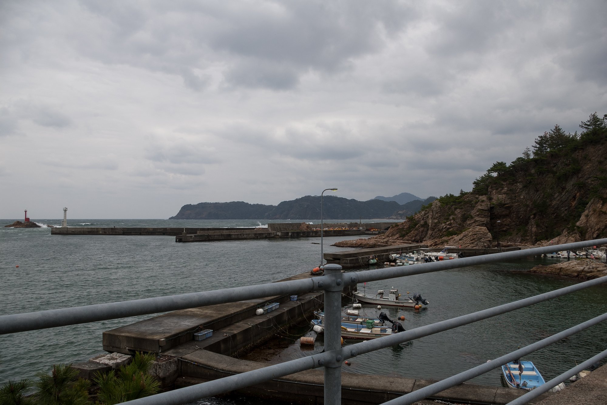 浦富港。
