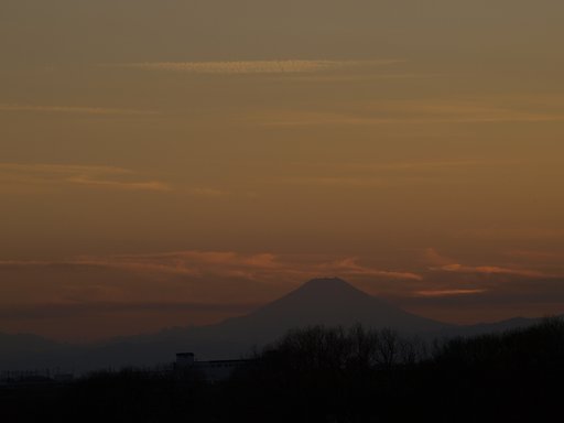 茨城からの富士山
