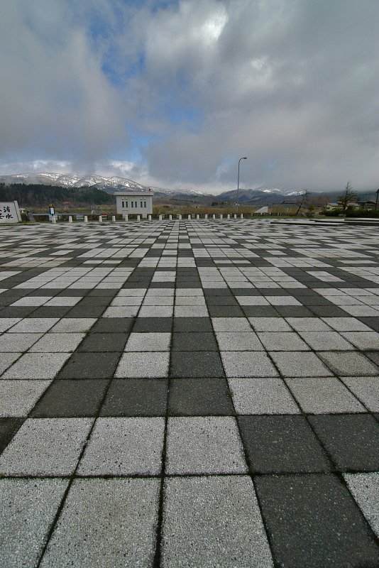 静かな広場
