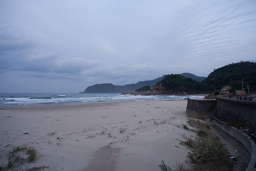 羽尾岬から。