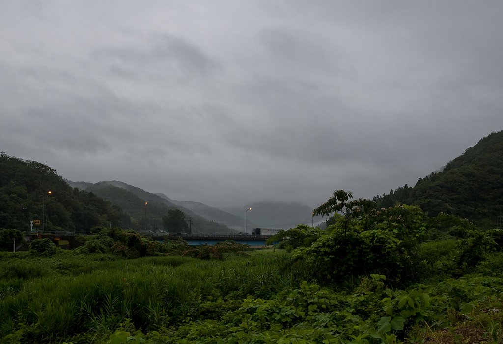 梅雨の大雨降りに!