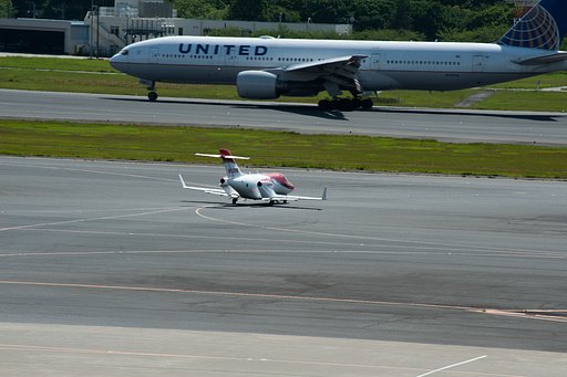ホンダジェットのデモフライト