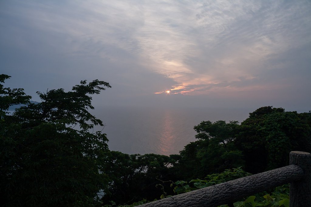 梅雨の夕焼け!
