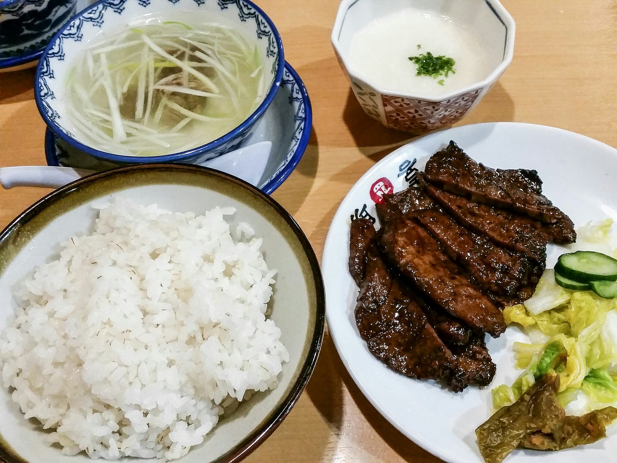 【今日の一品】牛タン定食❤たれ
