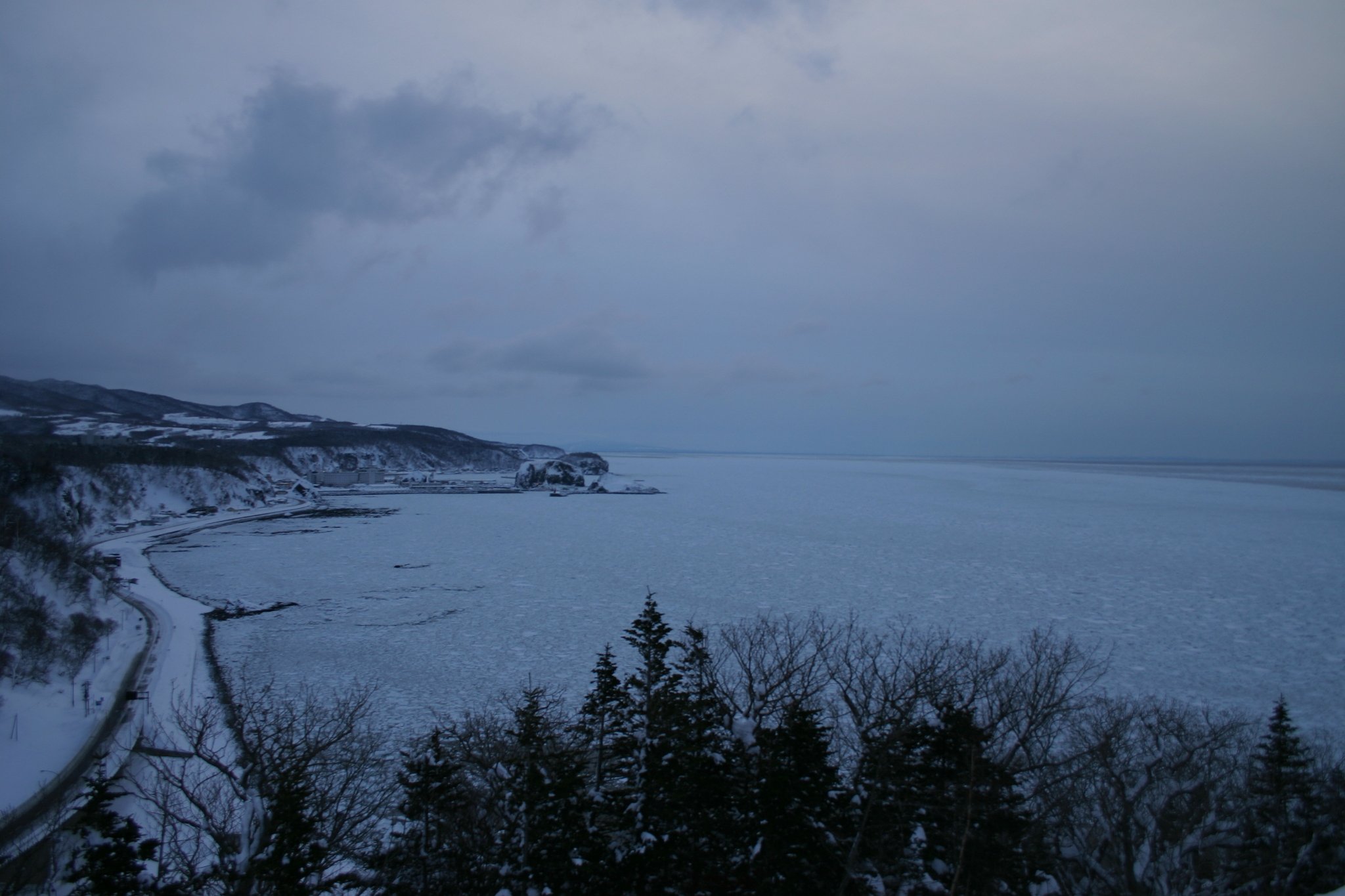 流氷接岸
