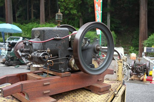 石油発動機運転会にて