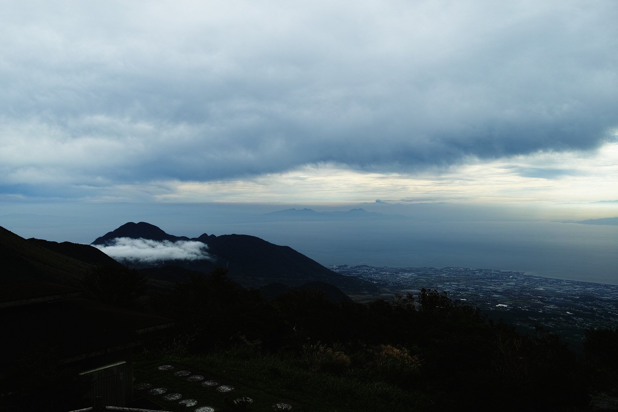 雲仙岳からの阿蘇