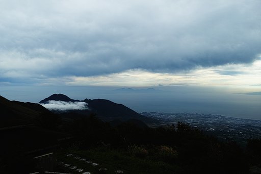 雲仙岳からの阿蘇