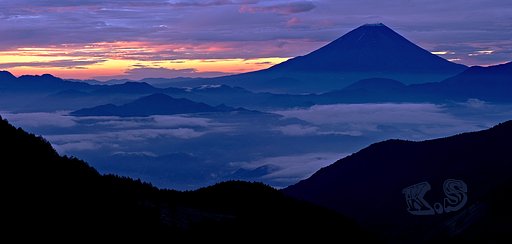 【広がり】 富士の雲海